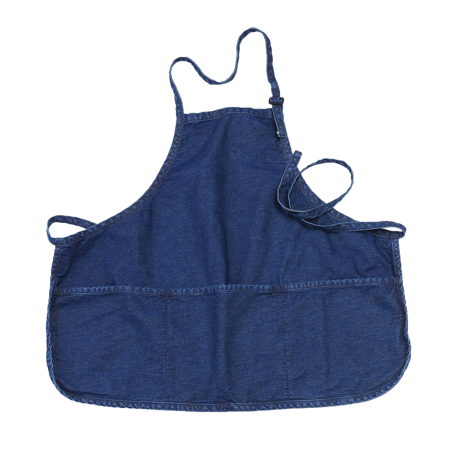 3 Pocket Bib Style Postal Apron in Blue Denim (PX-FX-10DENIU